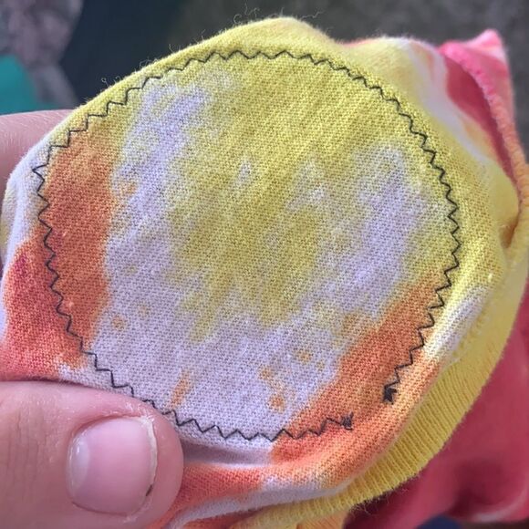 Jurassic Park Tie Dye V-Neck Shirt - Picture 8 of 10